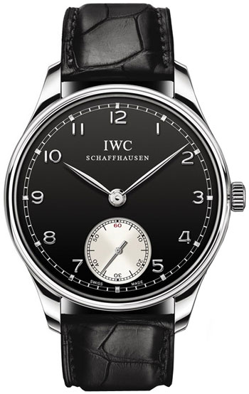 Adopting the fantastic black appearance, this replica IWC watch also can be said as a good choice.