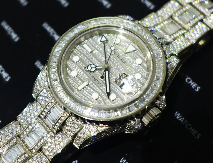 The GMT-Master with diamonds is the most expensive model Rolex sells.