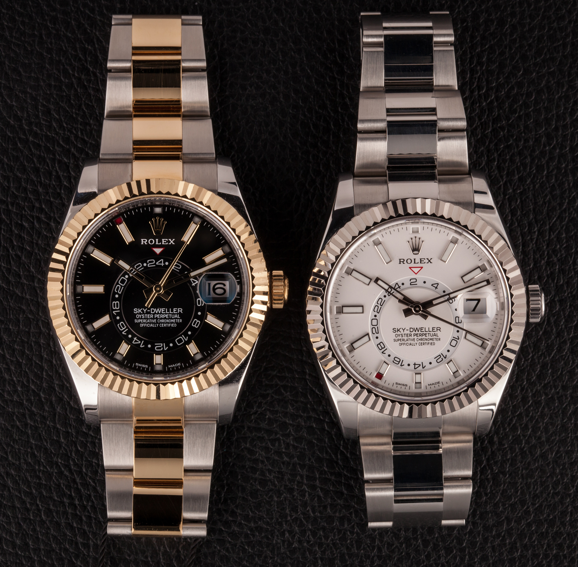 Swiss Replica Rolex Sky-Dweller Reference 326933 – The Duet of Gold and Steel