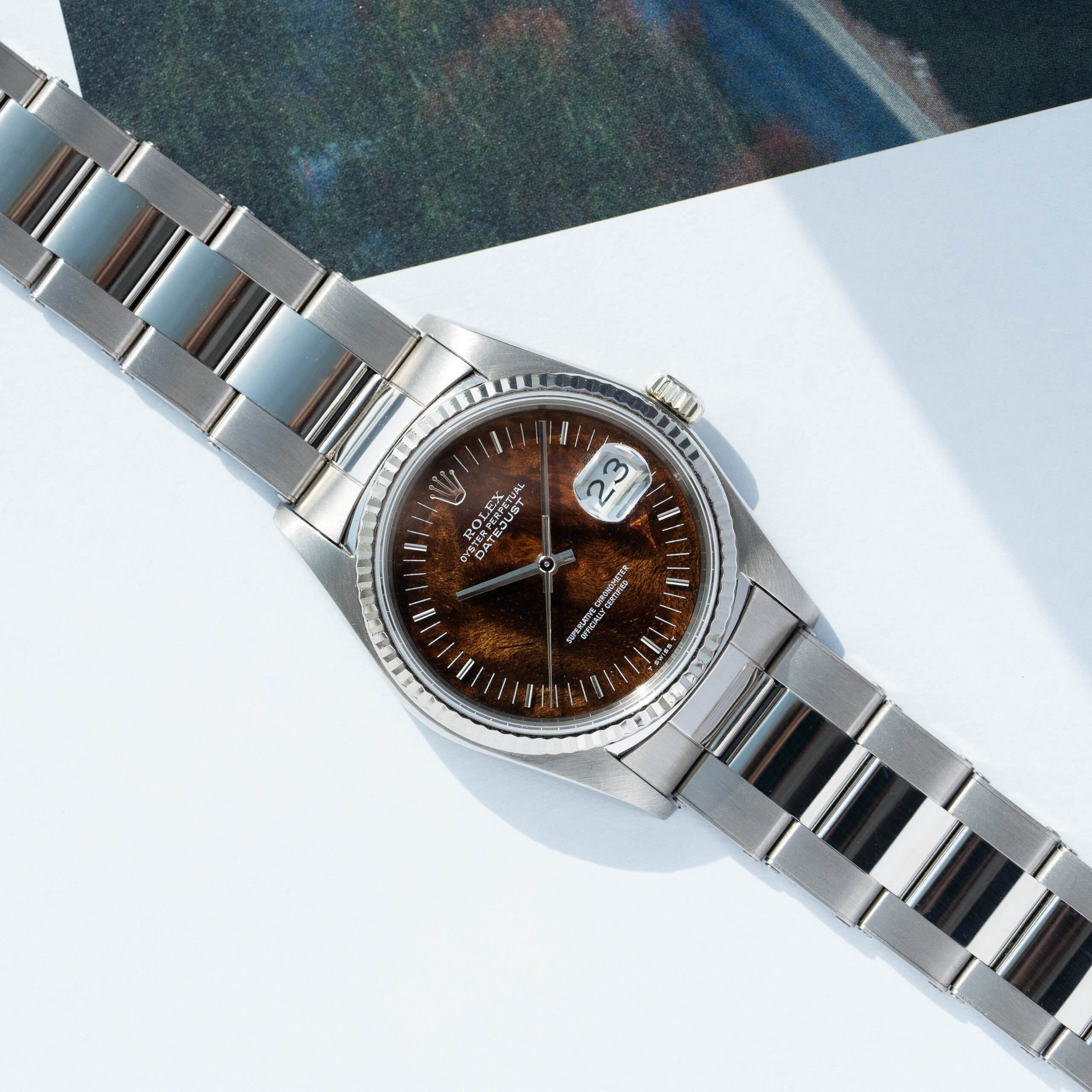 UK Online Shop Replica Rolex Watches With Rare Wooden Dials